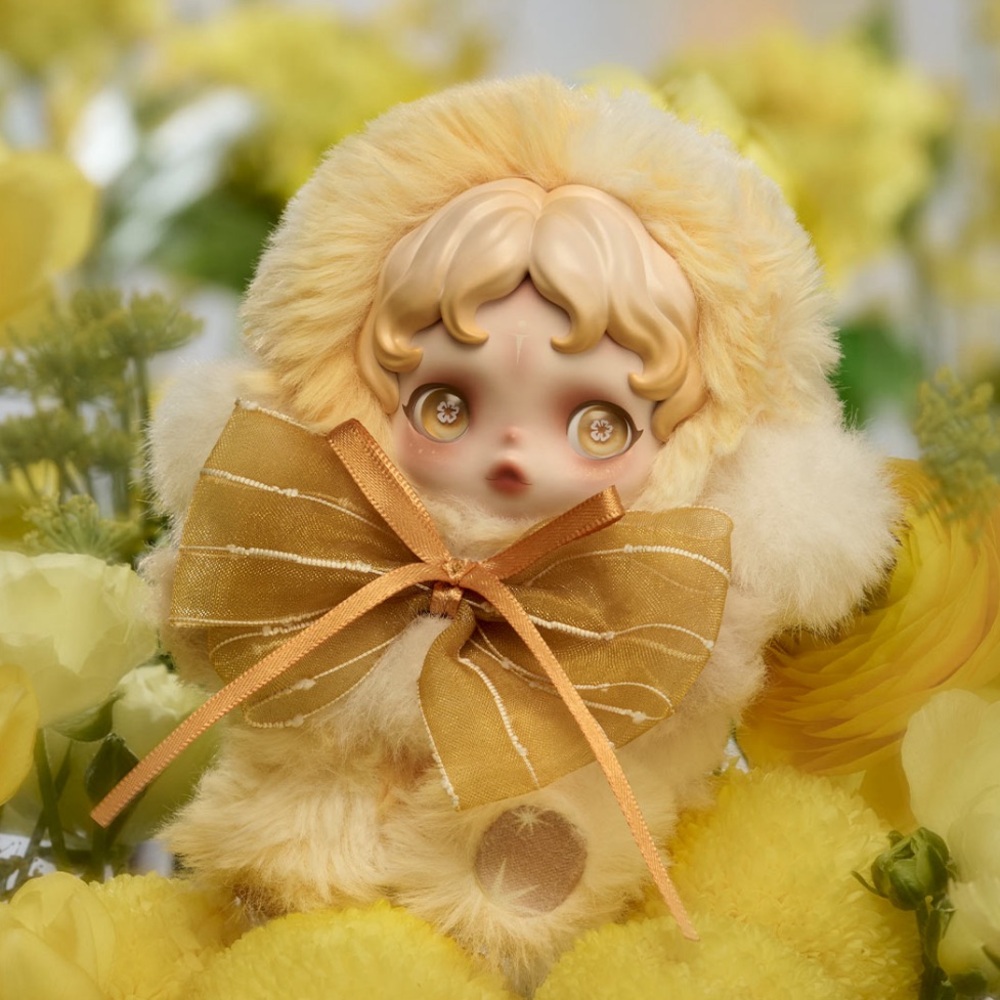 Skull Panda~ L'impressionnisme~DAWN Plush Keychain